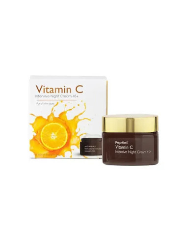 Crema intensiva de noapte cu Vitamina C Peptid +