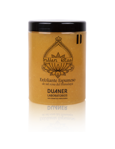 RITUAL INDIAN - Exfoliant corporal cu sare roz de Himalaya cu spumă - ESSENCE - LAB. DUANER