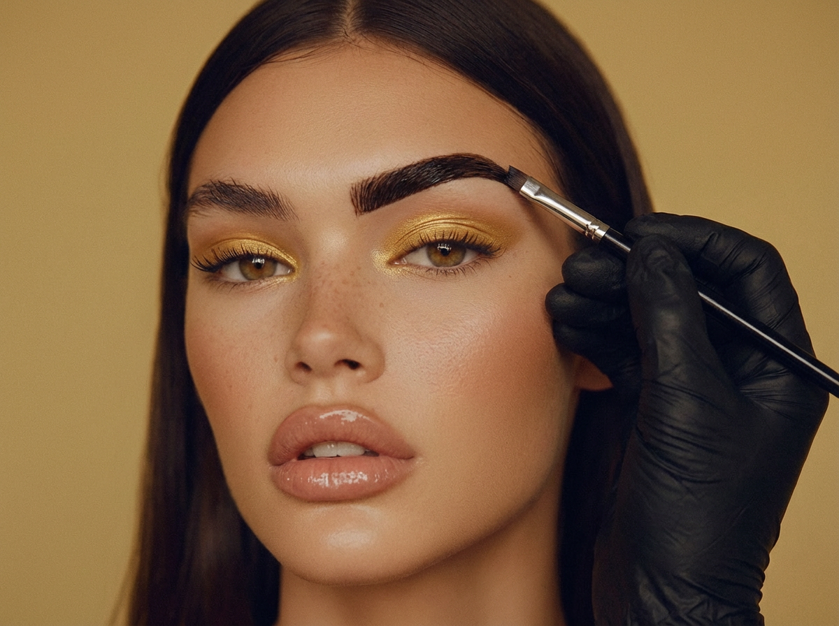 Vopsea de gene și sprâncene