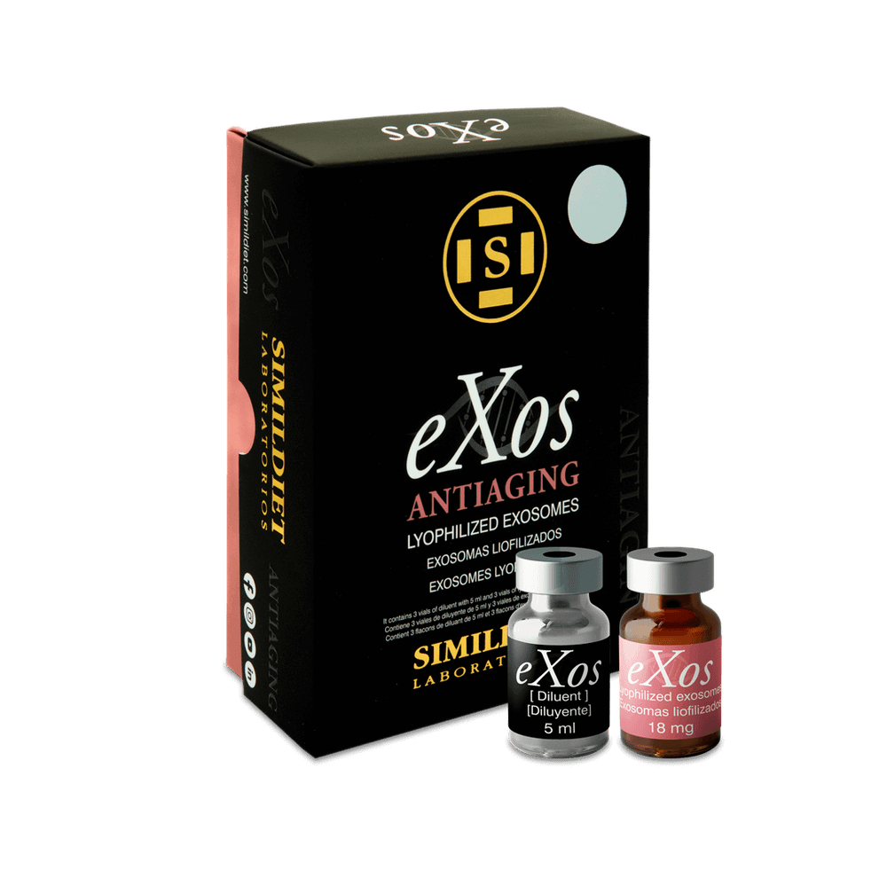 Tratament facial eXos Antiaging 3 fiole lyophilized + 3 fiole de diluare