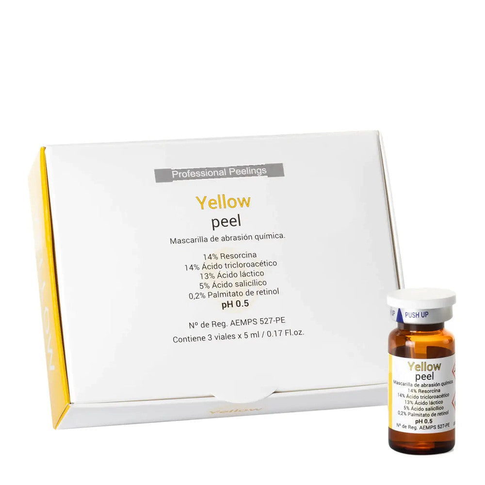 Peeling chimic pentru pete Yellow Peel set 10 bucati Simildiet Laboratorios