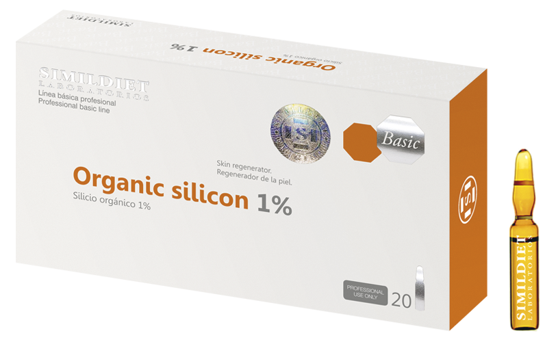 Fiole pentru mezoterapie Siliciu Organic 1%