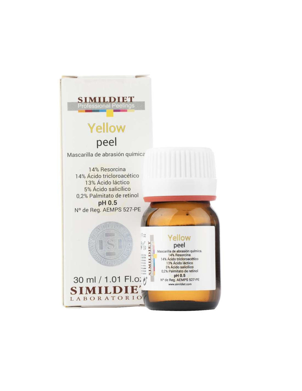 Peeling chimic pentru pete Yellow Peel 30 ml