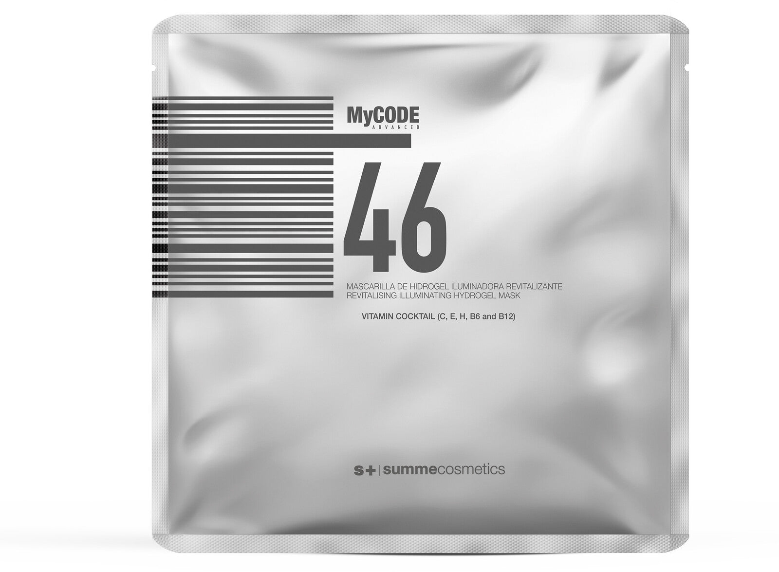 Masca faciala iluminanta,revitalizanta cu hidrogel  My Code