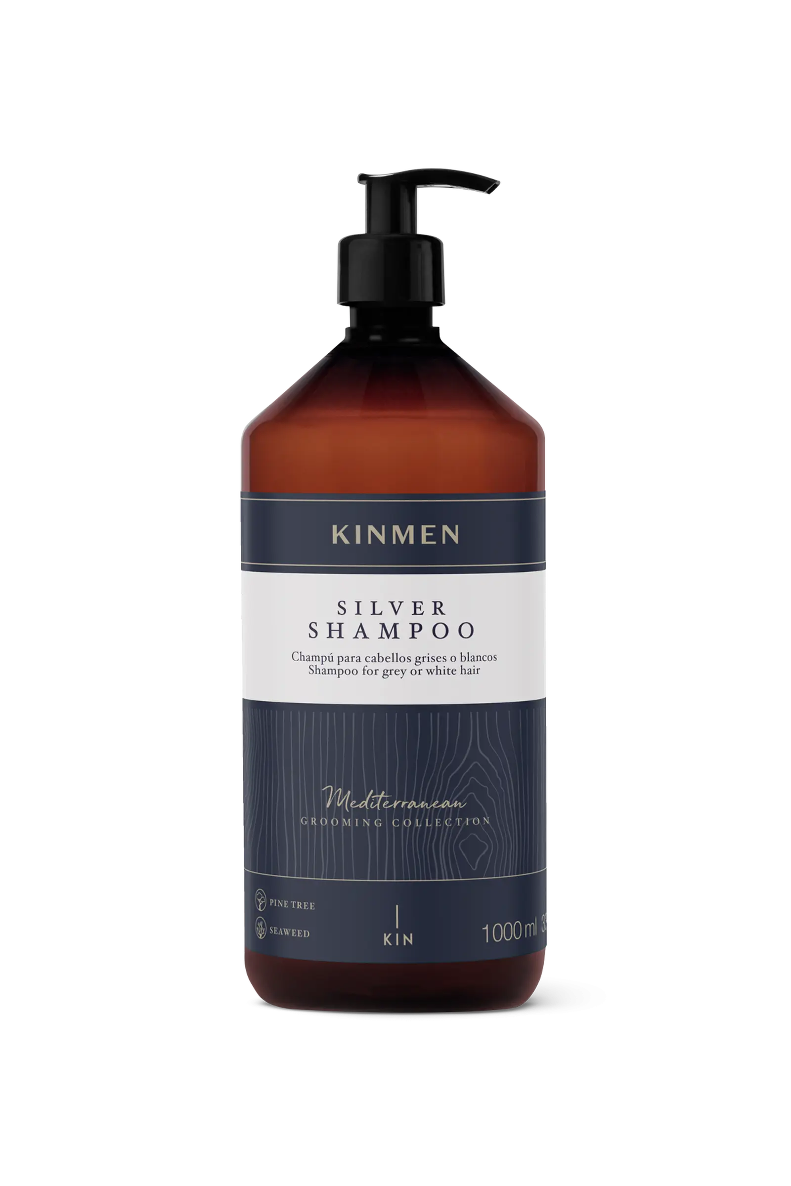Sampon profesional pentru parul grizonat Silver Kinmen