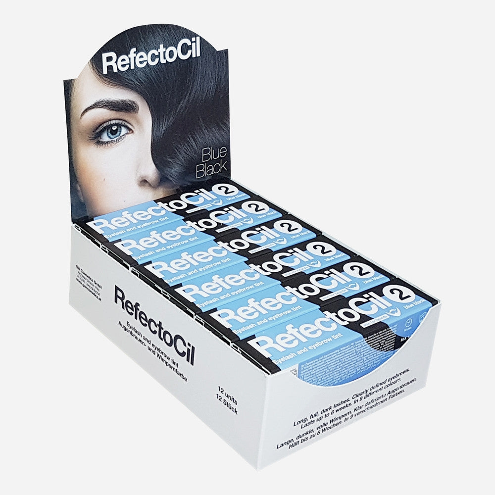 Refectocil vopsea de gene si sprancene Negru Albastrui