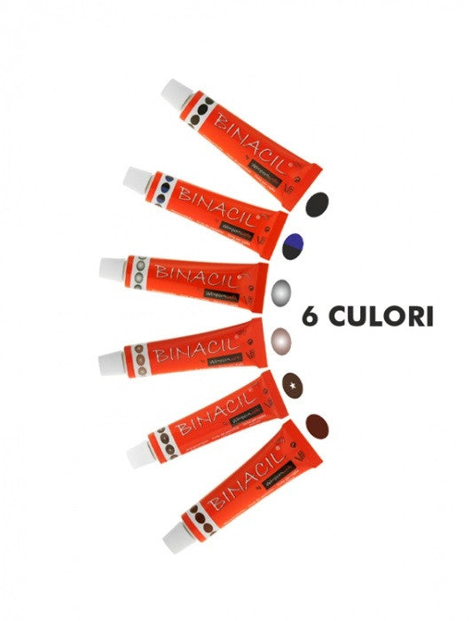BINACIL® Light Brown – vopsea profesională pentru gene și sprâncene