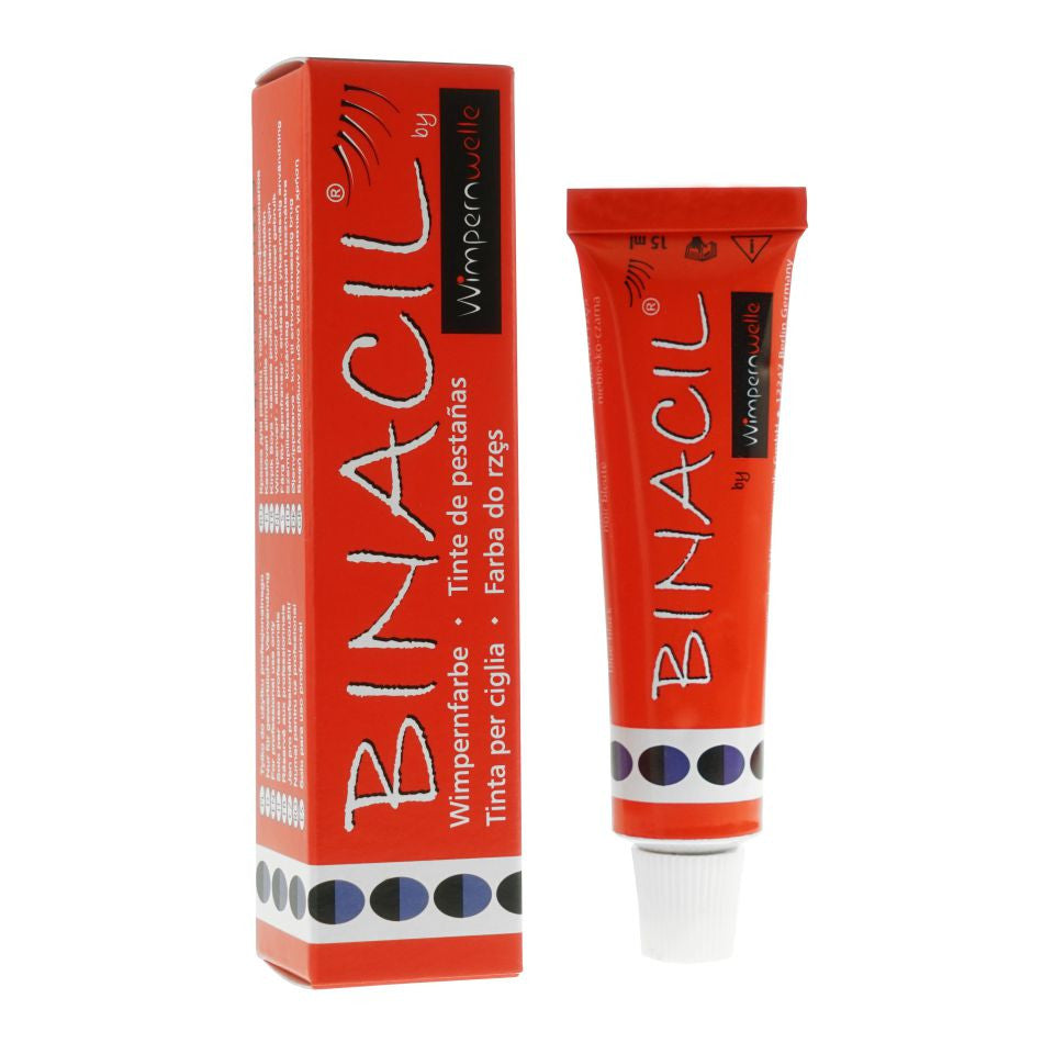 Vopsea de gene si sprancene Binacil - Negru Albastrui