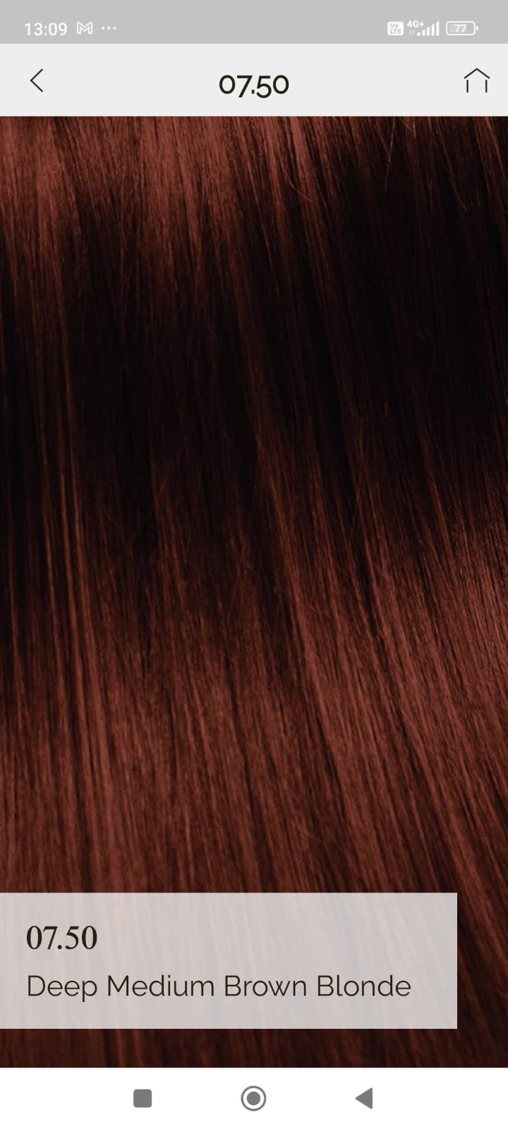 Vopsea de par demi permanenta KinGloss 50 ml. 7.50