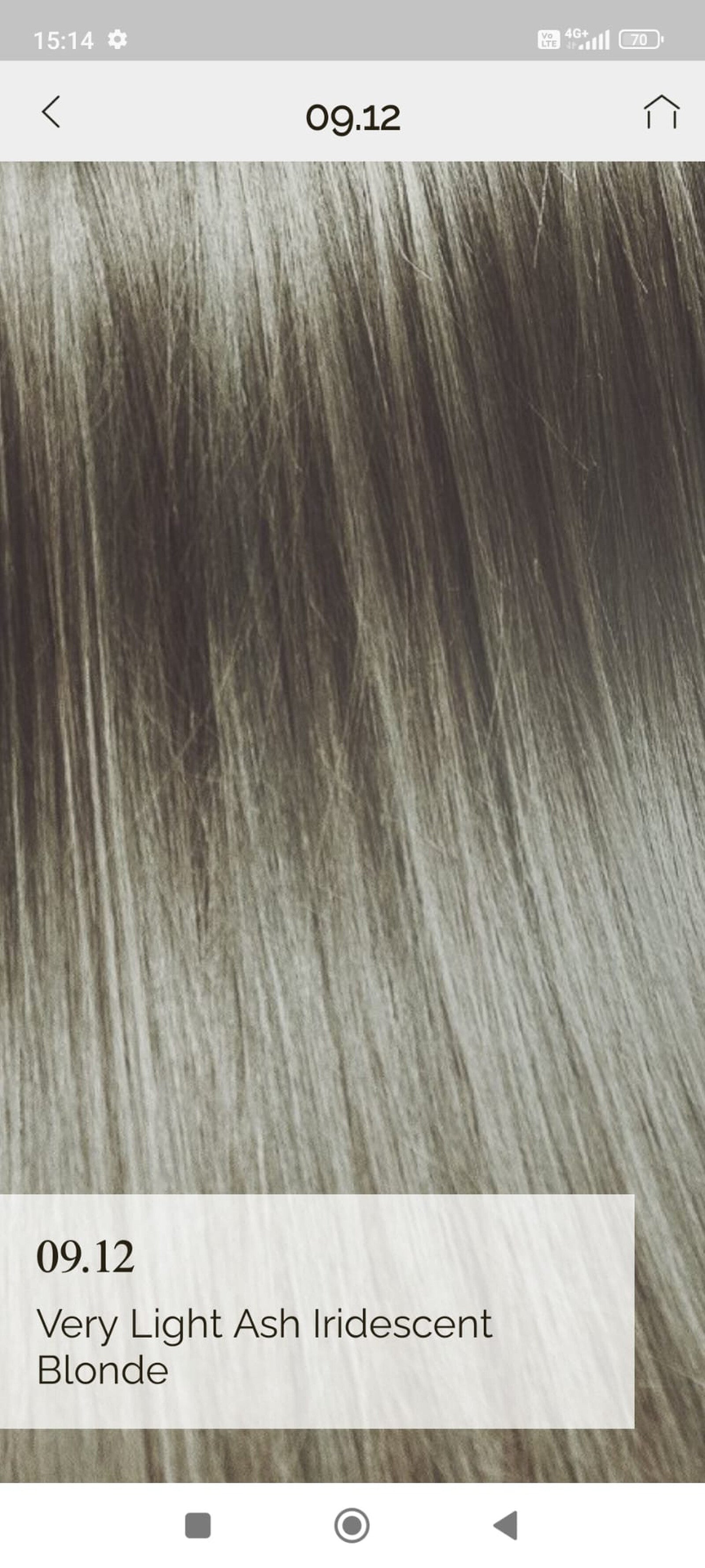 Vopsea de par demi permanenta KinGloss 50 ml. 9.12