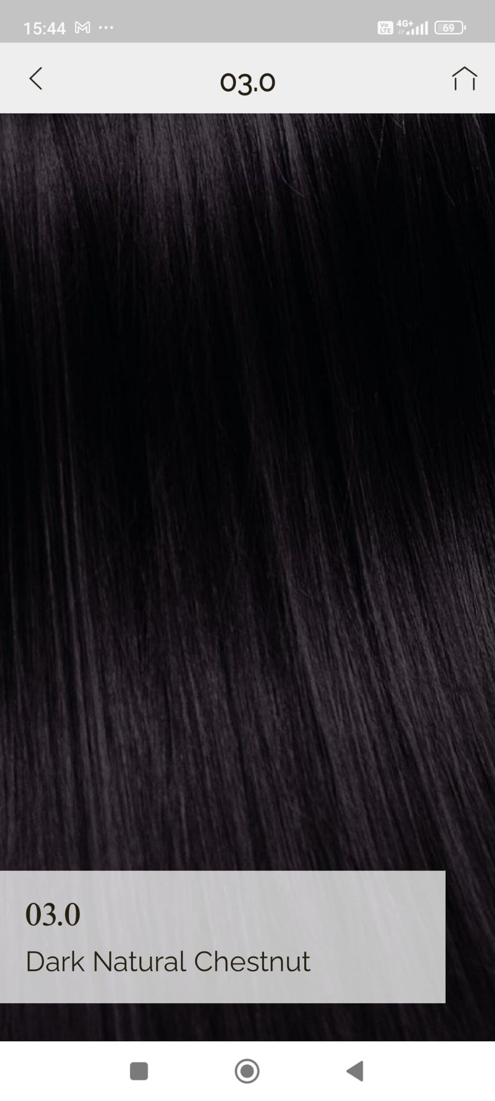 Vopsea de par demi permanenta KinGloss 50 ml. 3.0