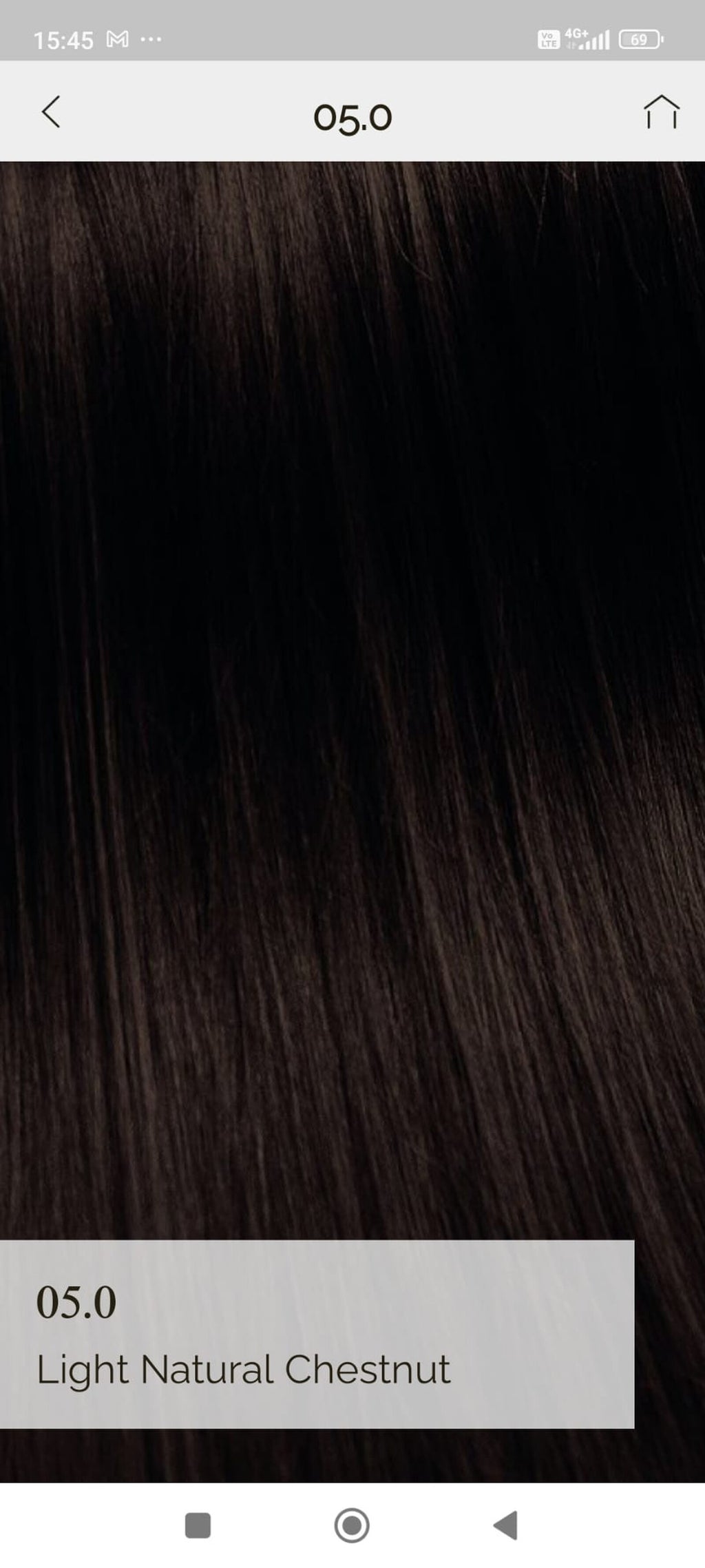 Vopsea de par demi permanenta KinGloss 50 ml. 5.0