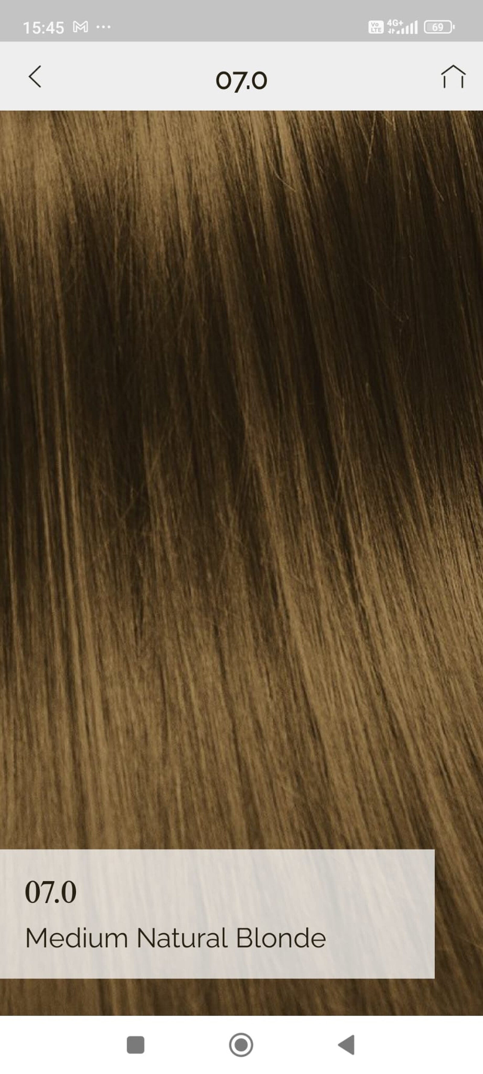 Vopsea de par demi permanenta KinGloss 50 ml. 7.0