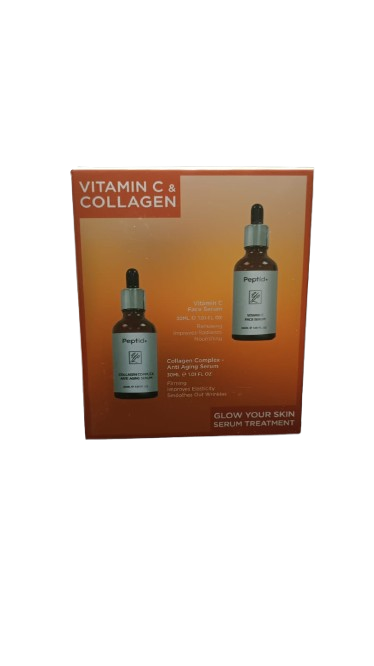 Ser facial cu Vitamima C si Ser facial cu colagen Anti Aging