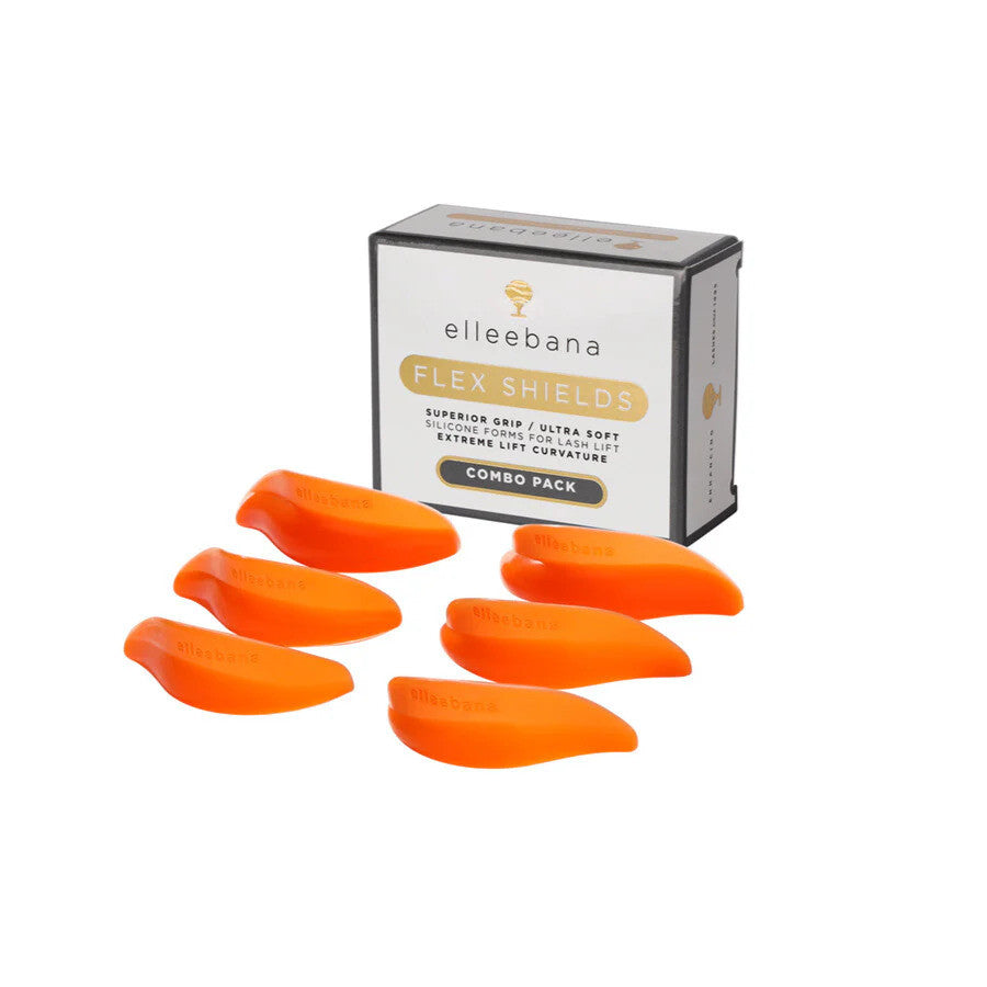 Bigudiuri de laminare gene Elleebana Flex Sheilds