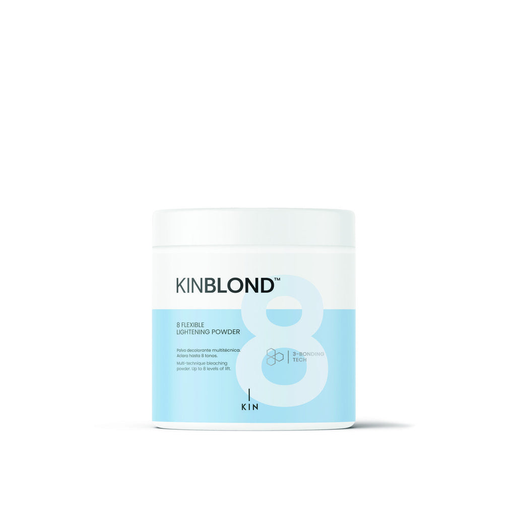 Pudra decoloranta pentru par blond 8 tonuri KinBlond