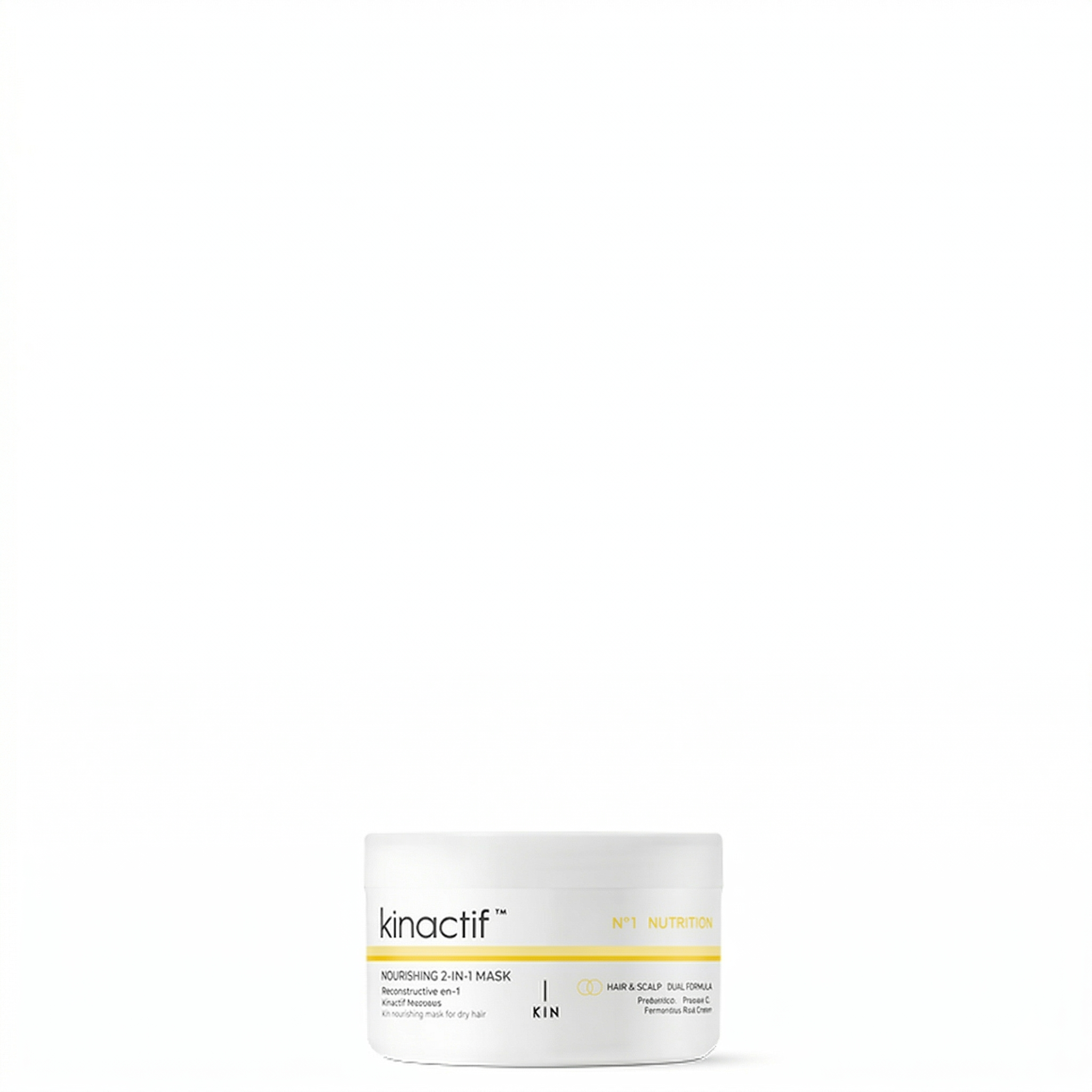 MASCĂ 2 ÎN 1 HRĂNITOARE 200 ml KINACTIF™ N°1