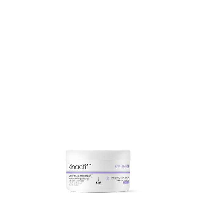 MASCĂ NEUTRALIZANTĂ PENTRU PĂR BLOND 200 ml KINACTIF™ N°5