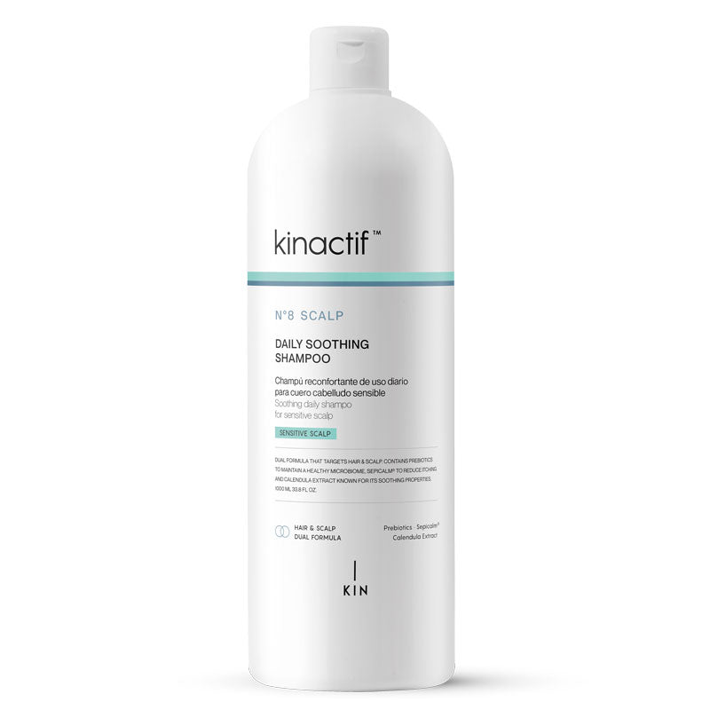 ȘAMPON PENTRU SCALP SENSIBIL utilizare zilnică KINACTIF™ N°8  SENSITIVE  1000 ml.