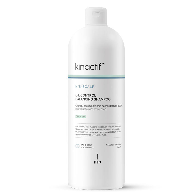 ȘAMPON CARE CONTROLEAZĂ EXCESUL DE SEBUM KINACTIF™ N°8 OIL CONTROL 1000 ml.