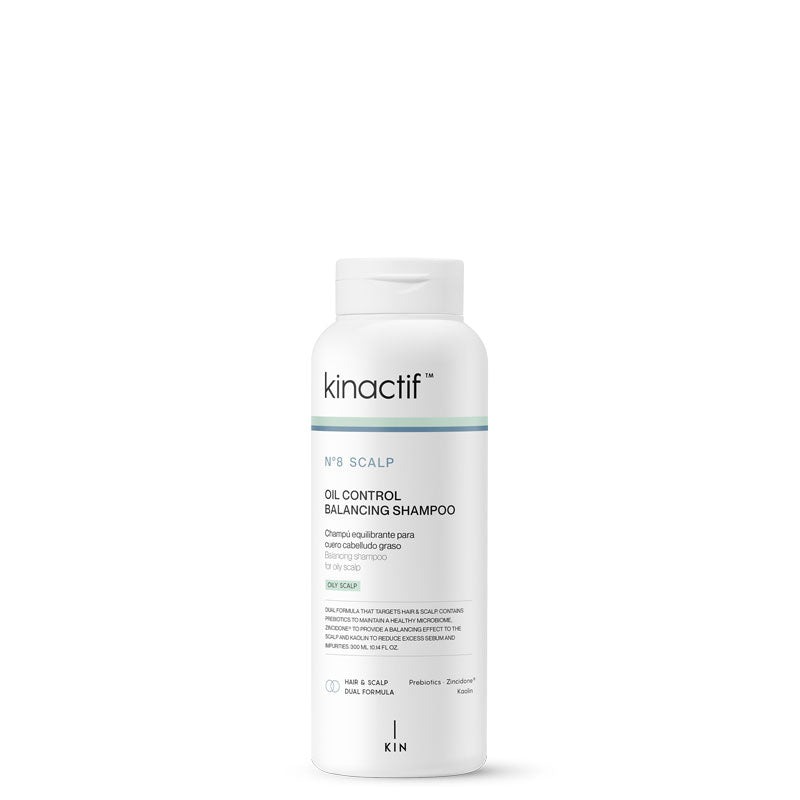 ȘAMPON CARE CONTROLEAZĂ EXCESUL DE SEBUM KINACTIF™ N°8 OIL CONTROL 300 ml.