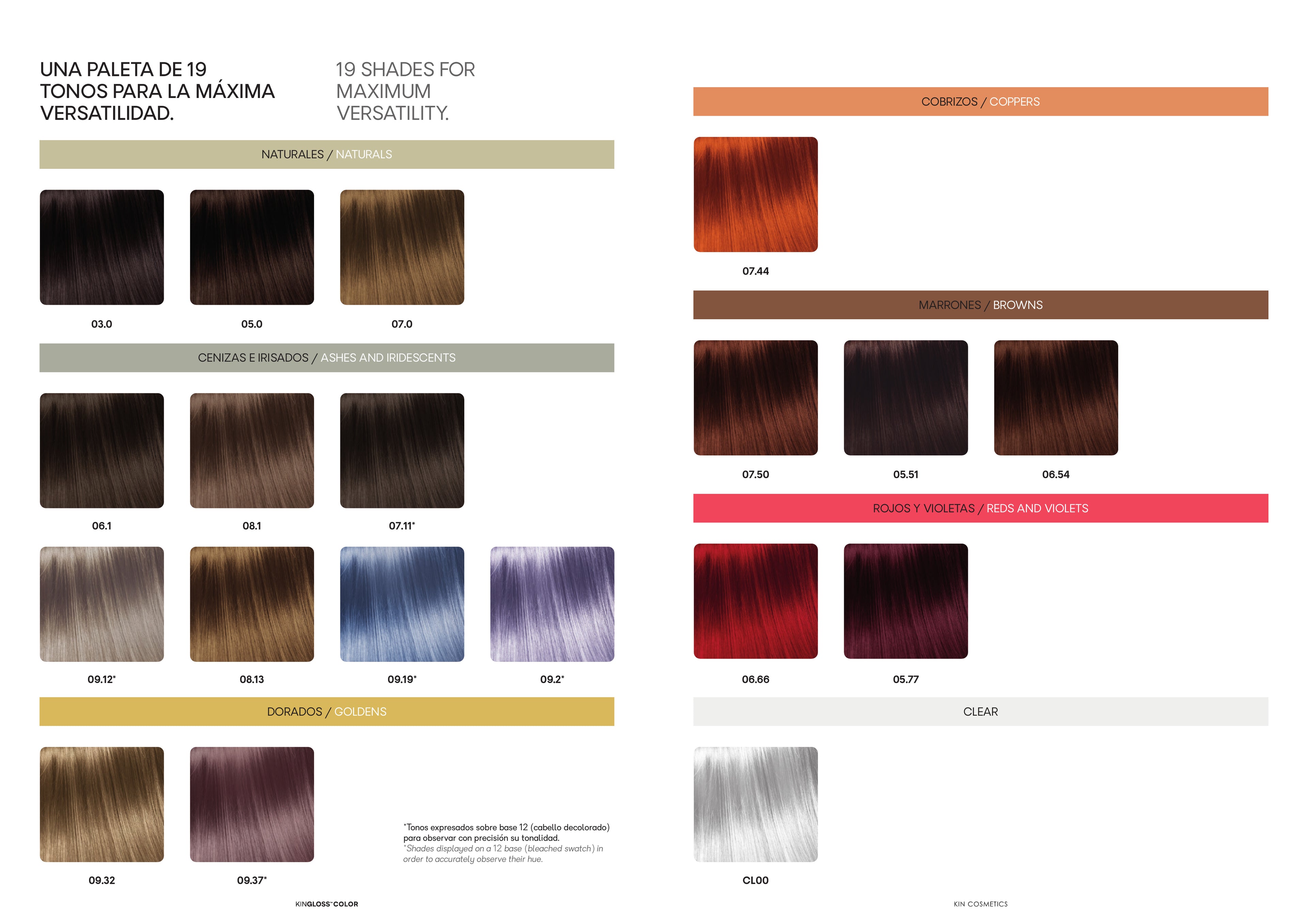 KINGLOSS™ COLOR VOPSEA DE PĂR DEMI-PERMANENTĂ