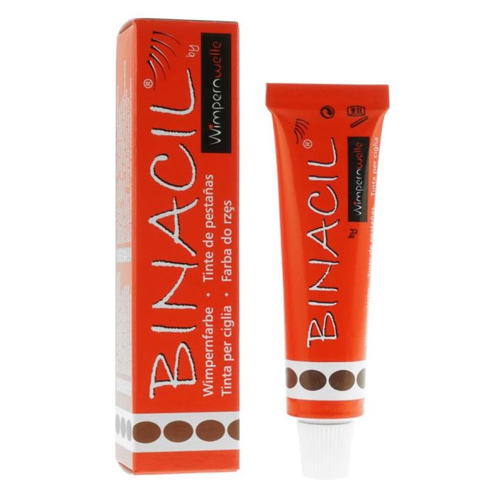 BINACIL® Brown (Castano) – vopsea profesională pentru gene și sprâncene